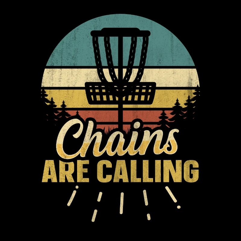 Les chaînes rétro Sunset appellent le disc golf