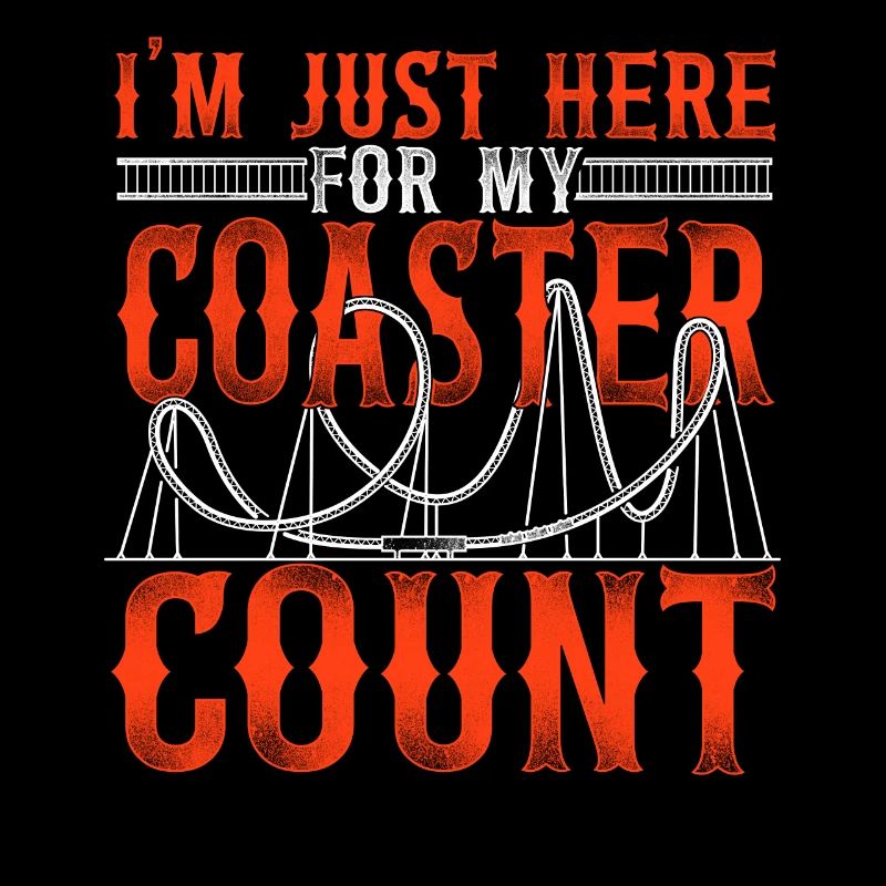 Roller Coaster Vintage I'm Just