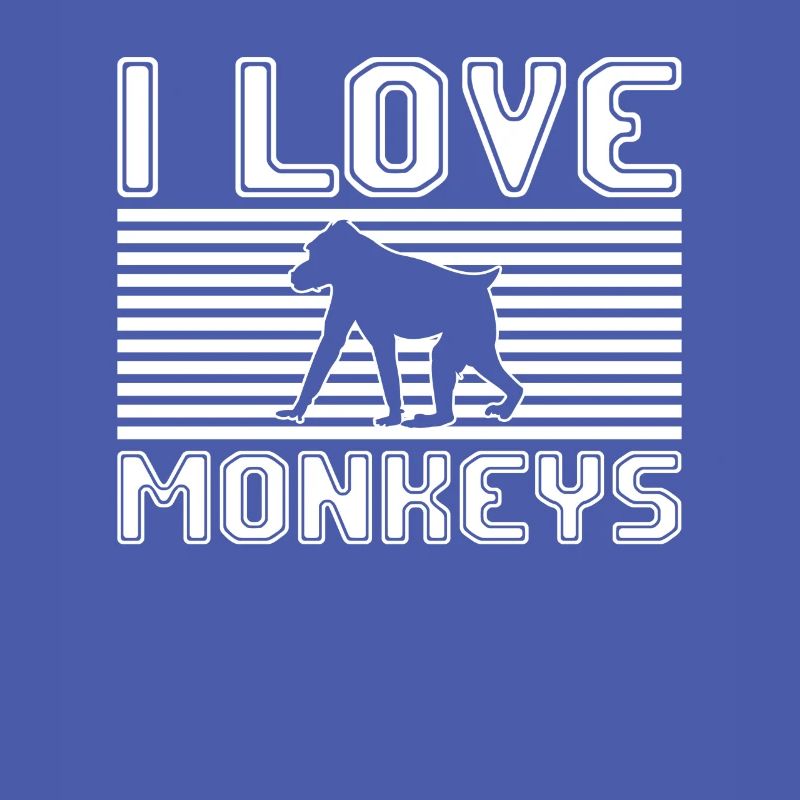J’adore les singes