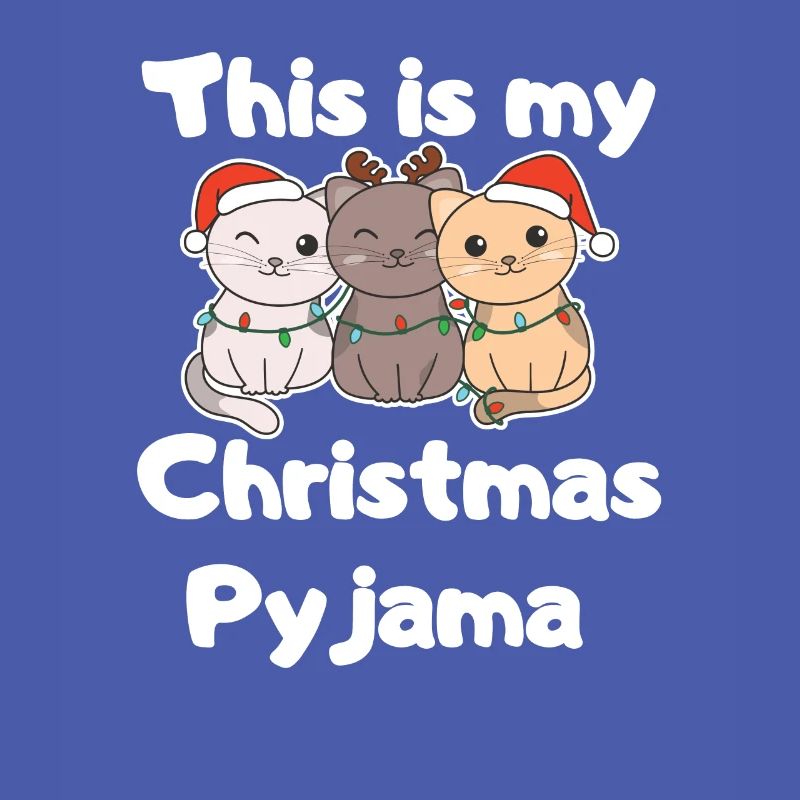 Pyjama de Noël Chat de Noël