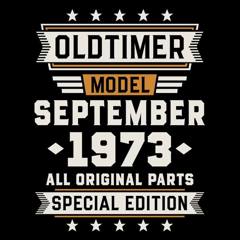 Oldtimer September 1973 Geburtstag Geschenk