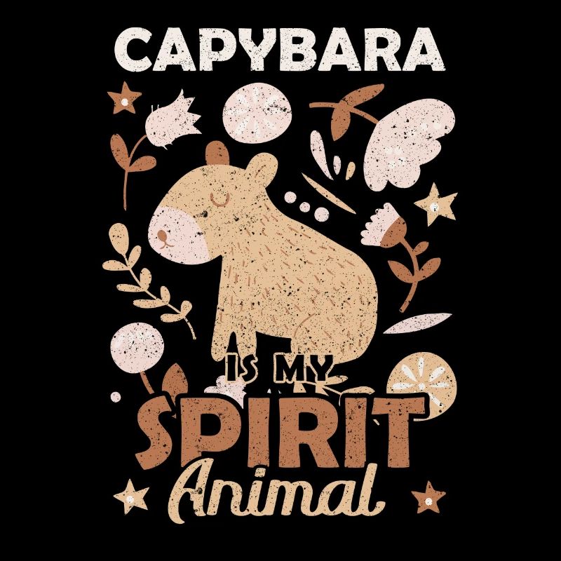 Capybara d’automne est mon Animal Capybara