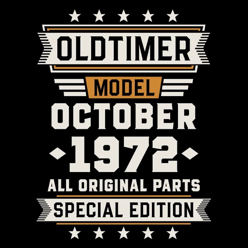Oldtimer Octobre 1972 Cadeau d’anniversaire