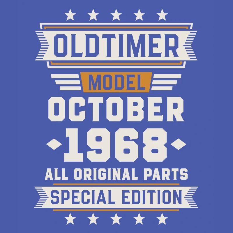 Oldtimer October 1968 Birthday Gift