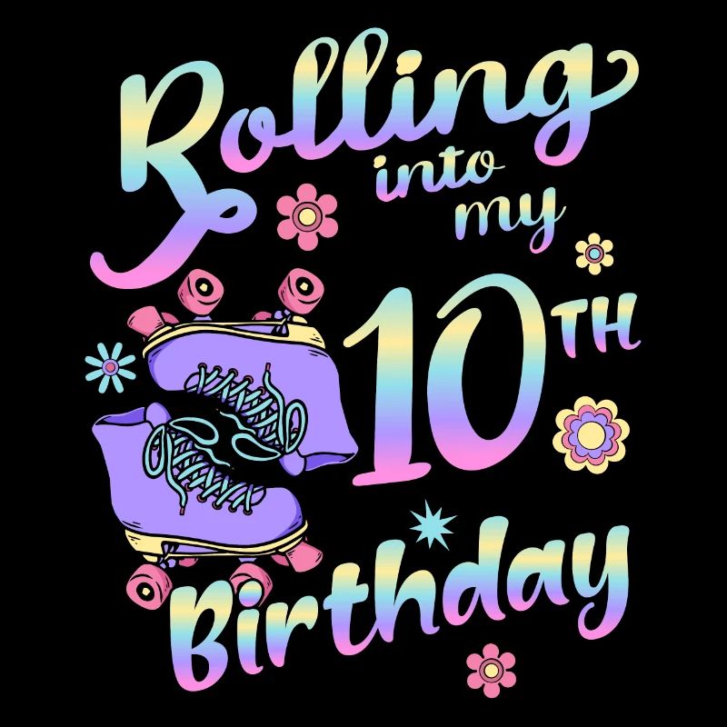 Rolling Into My 10th Birthday Quad Skater