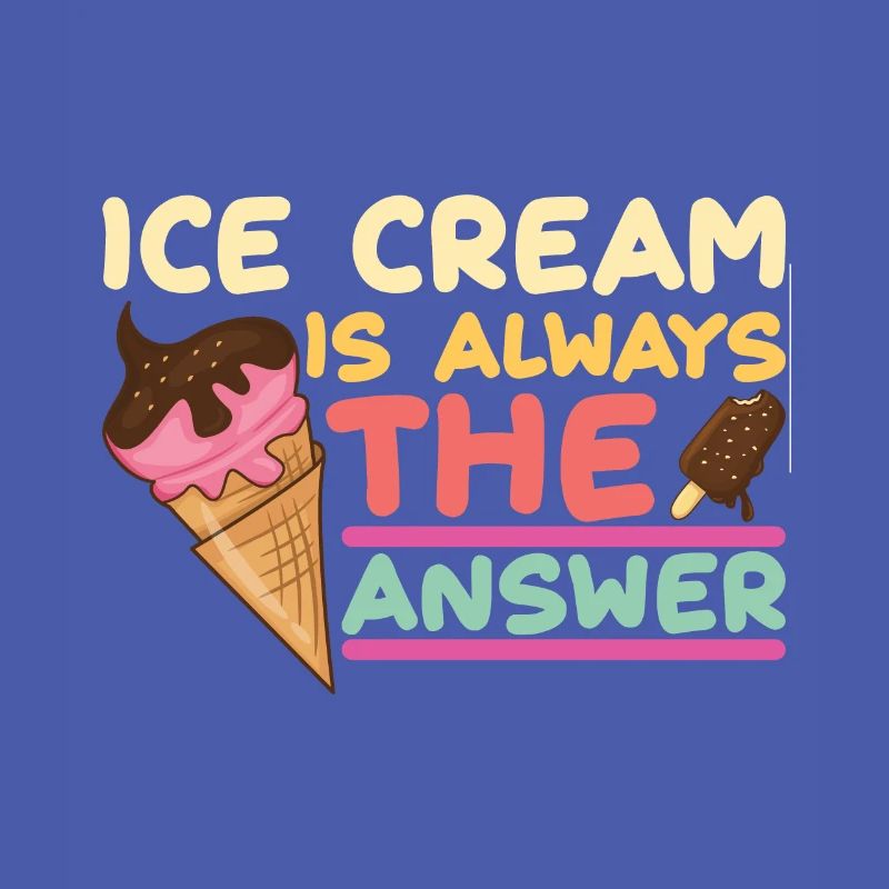 Eiscreme logo Sommer Softeis Geschenkidee