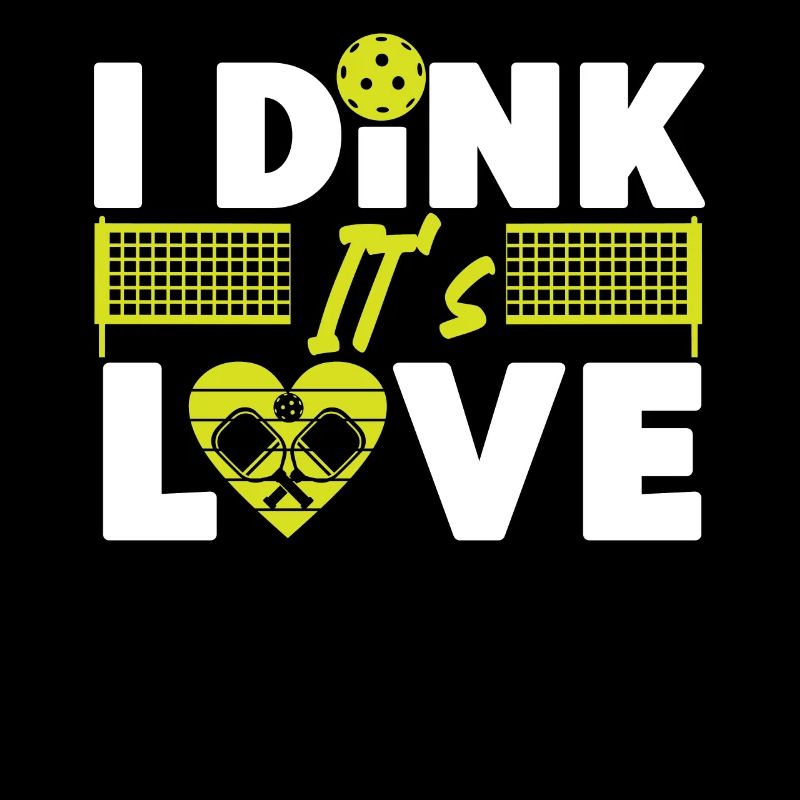 Pickleball jeu de mots Saint-Valentin I