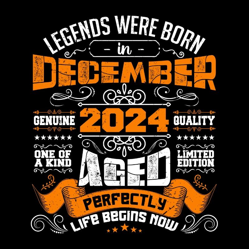 Legenden wurden im Dezember 2024 geboren | Geschenk