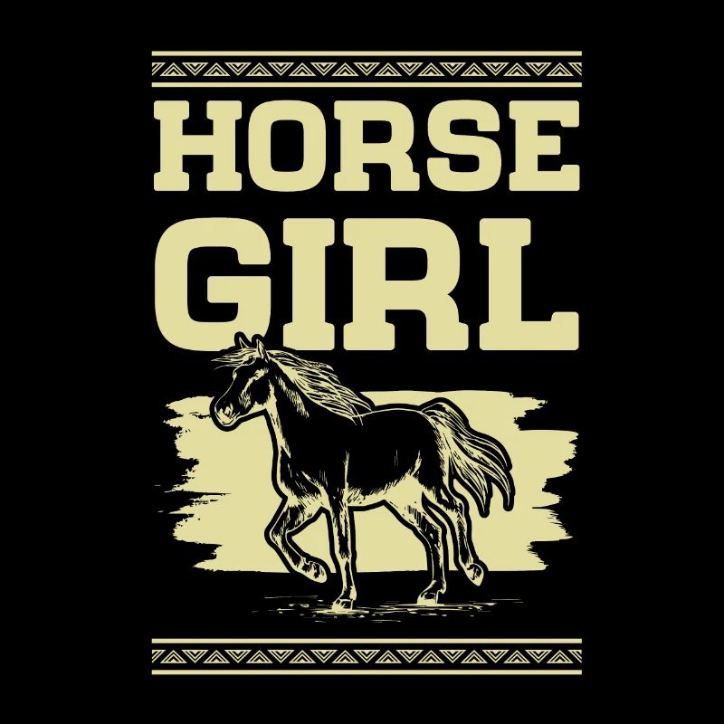 Fille à cheval