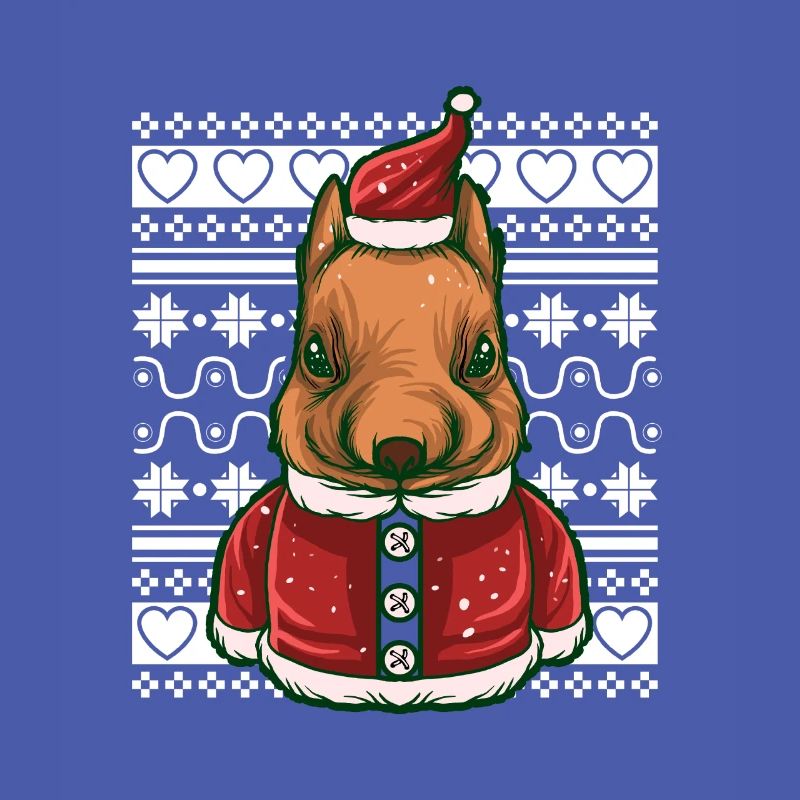 Pull de Noël moche Tshirt Chien de Noël