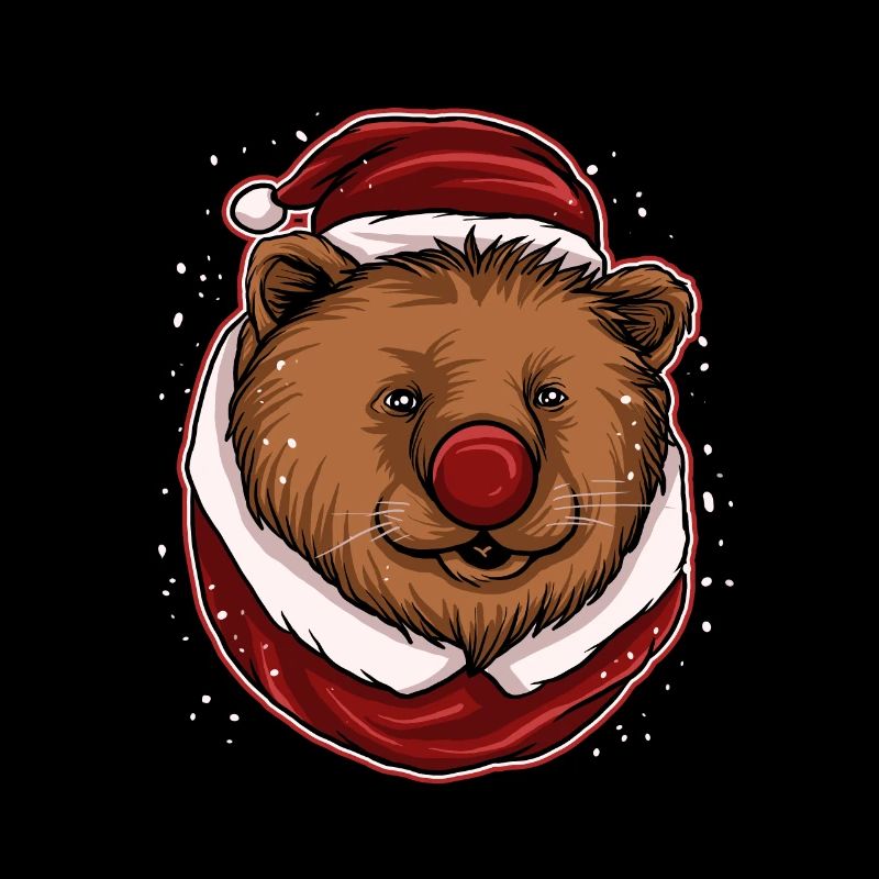 Moche pull de Noël Tshirt Ours de Noël