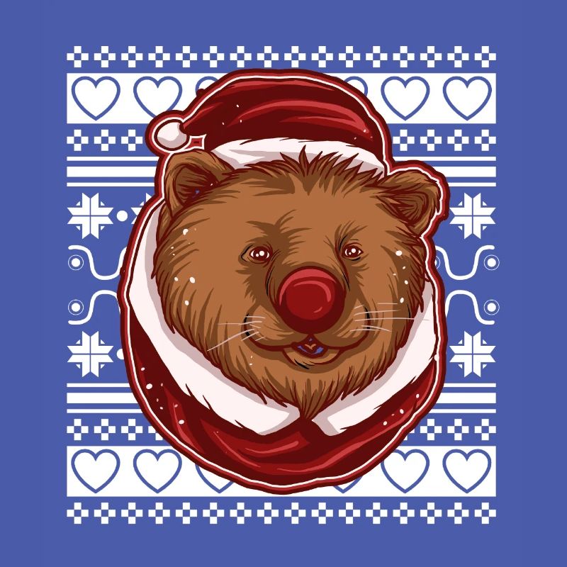 Moche pull de Noël Tshirt Ours de Noël
