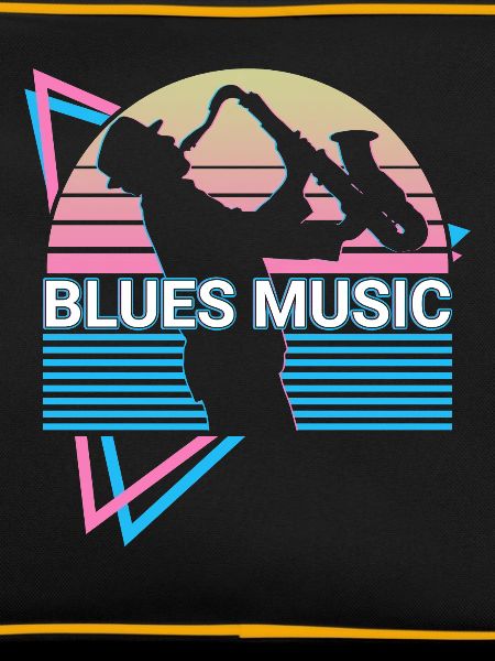 Blues Music Retro