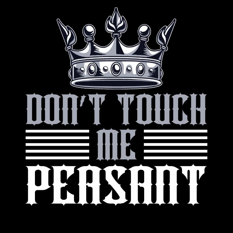 Don't touch me Peasant Funny Chess Player