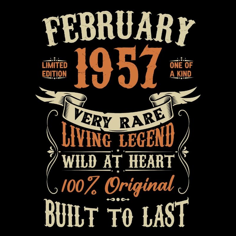 Februar 1957 Geburtstagsgeschenk