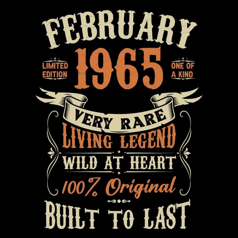 Februar 1965 Geburtstagsgeschenk