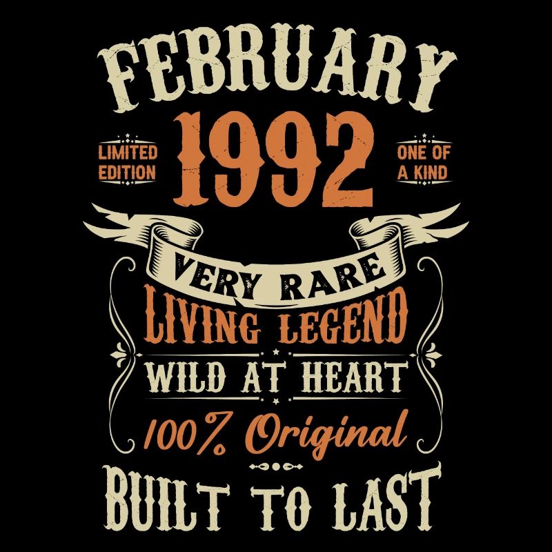 Februar 1992 Geburtstagsgeschenk