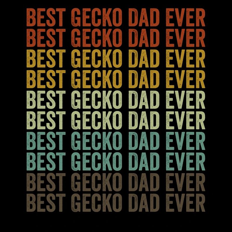 Bester Gecko-Vater aller Zeiten Eidechsen-Vater Ge