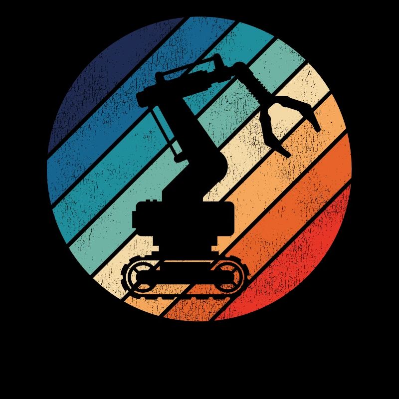 Robot Robotics Engineer Retro