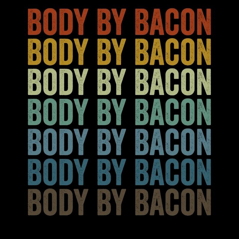 Körper von Bacon Bacon Lover
