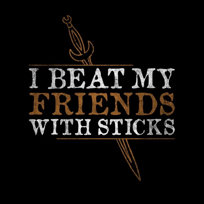J’ai battu mes amis avec des bâtons RPG GN