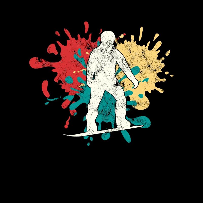 Snowboarding Silhouette