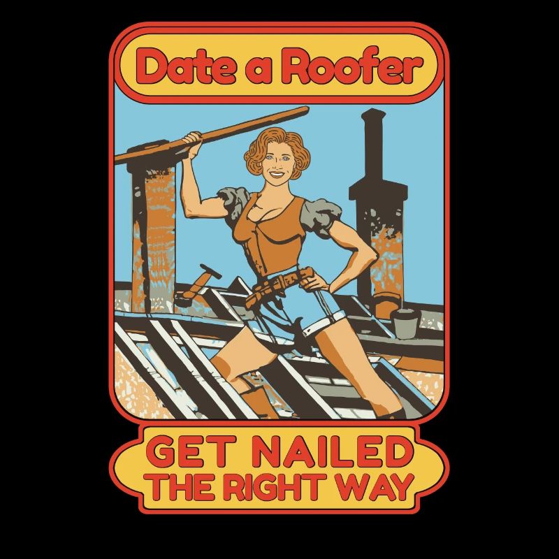 Dachdeckerin Handwerker Dachdeckernägel Dachdecker