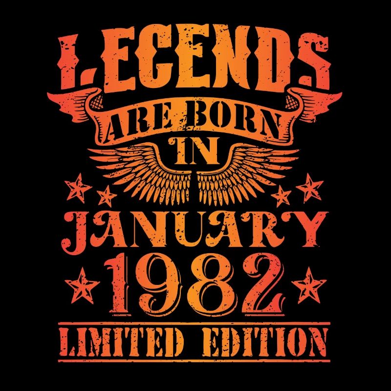Anniversaire Janvier 1982 Edition Limitée Millésime