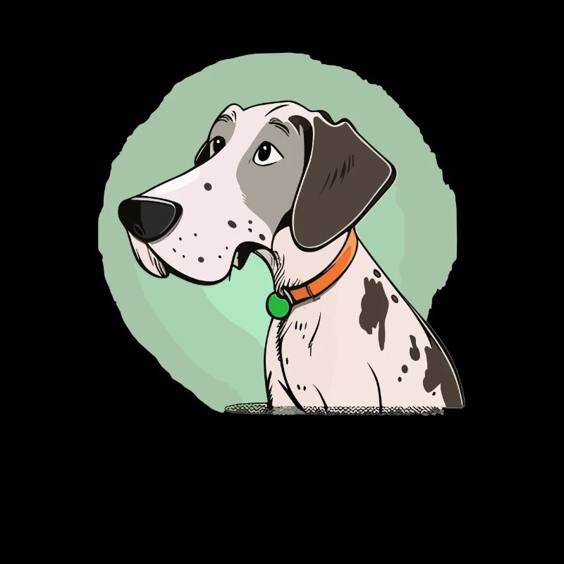 Hund im comic style