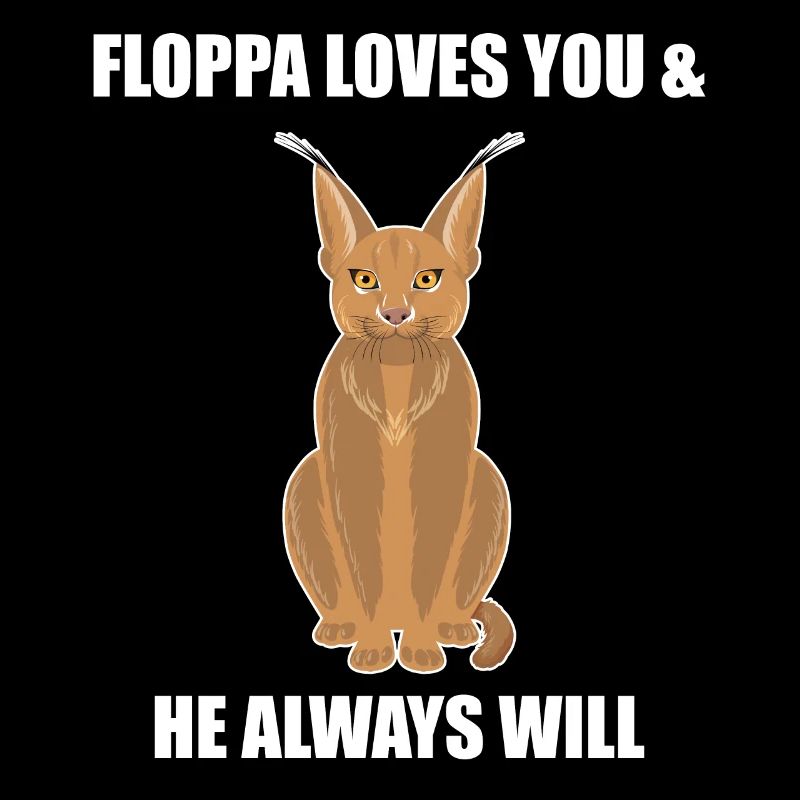 Großer Floppa Karakal Katze Meme