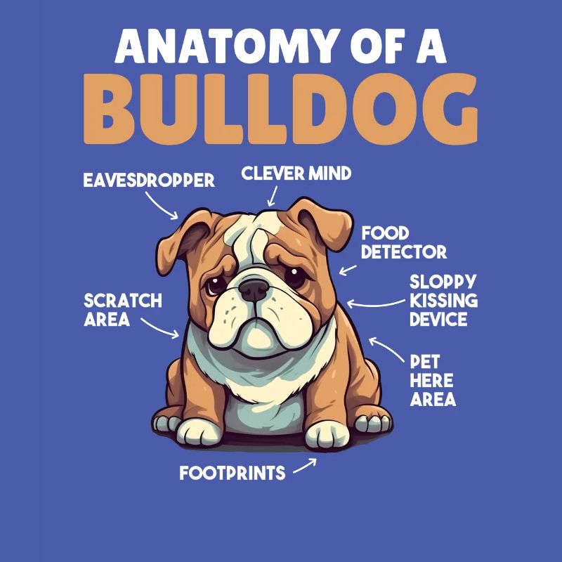 Explication du chien Anatomie d’un bouledogue