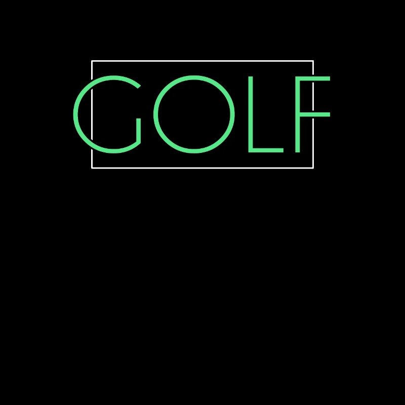 Golf lettering