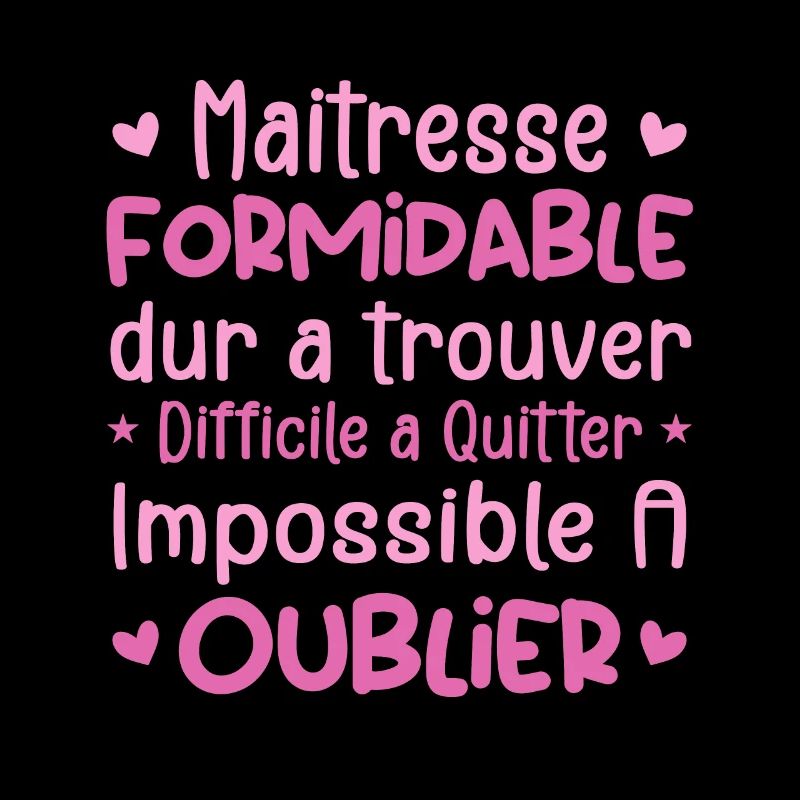 Maîtresse Formidable Cadeau Maîtresse D'école