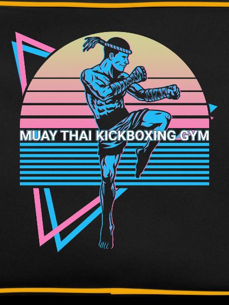 Muay Thai Kickboxing Retro