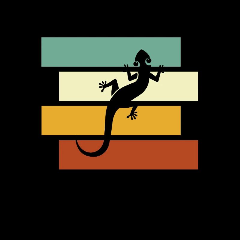 Eidechse Retro