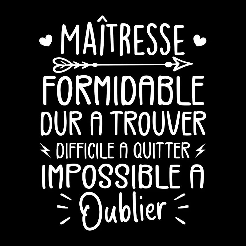 Maîtresse Formidable Cadeau Maîtresse D'école