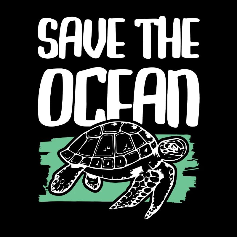 Save the Ocean Turtle