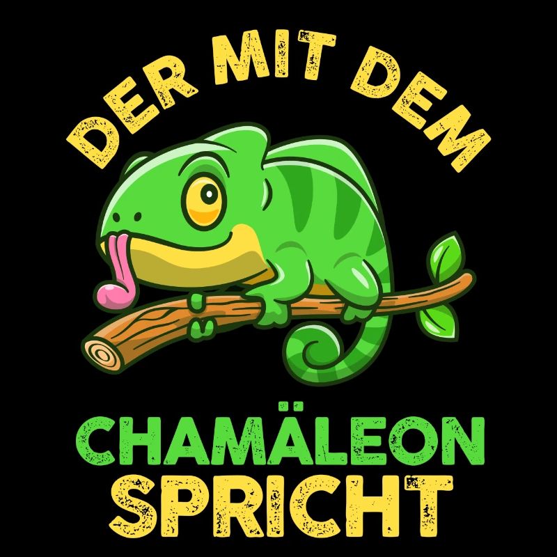 Der mit dem Chamäleon spricht