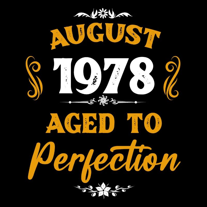 August 1978 Vintage Geburtstag Geschenk