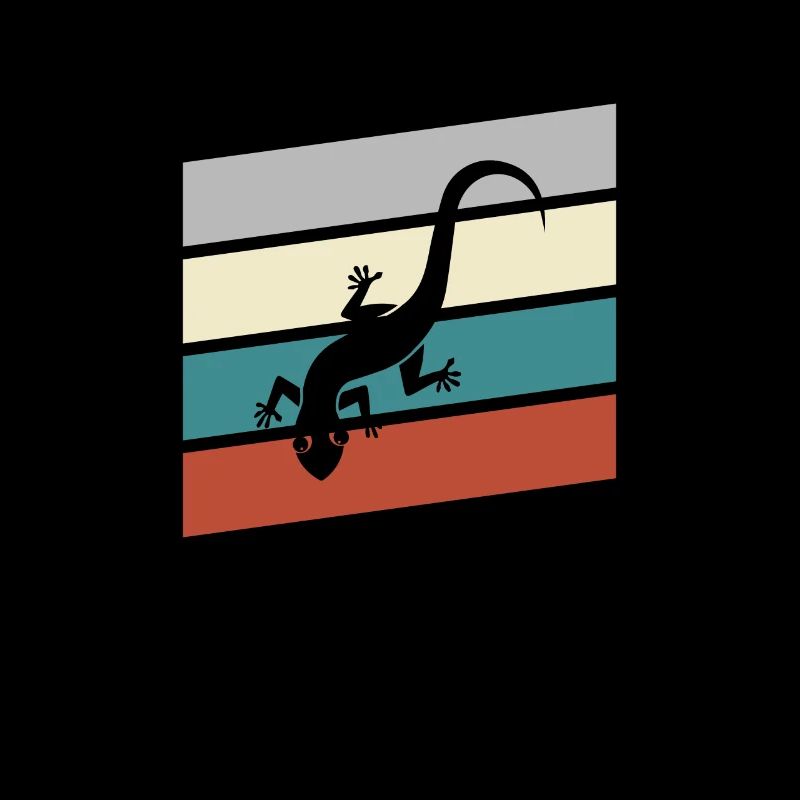 Eidechse Retro