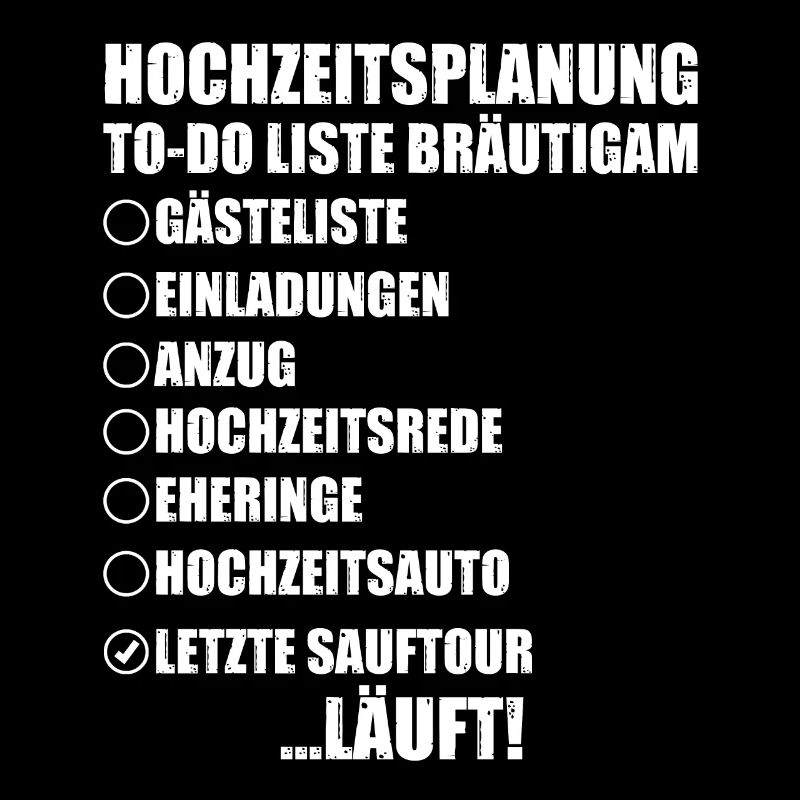 Bräutigam Junggesellenabschied