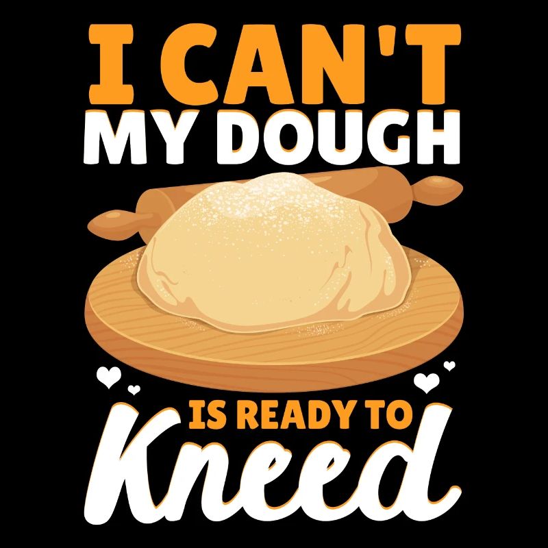 Funny bread baking baker