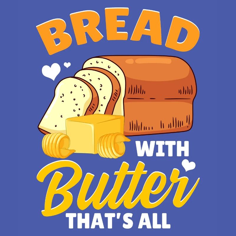 Funny bread baking baker