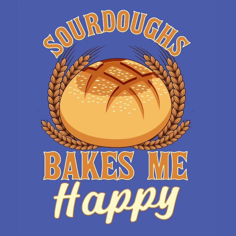 Funny bread baking baker