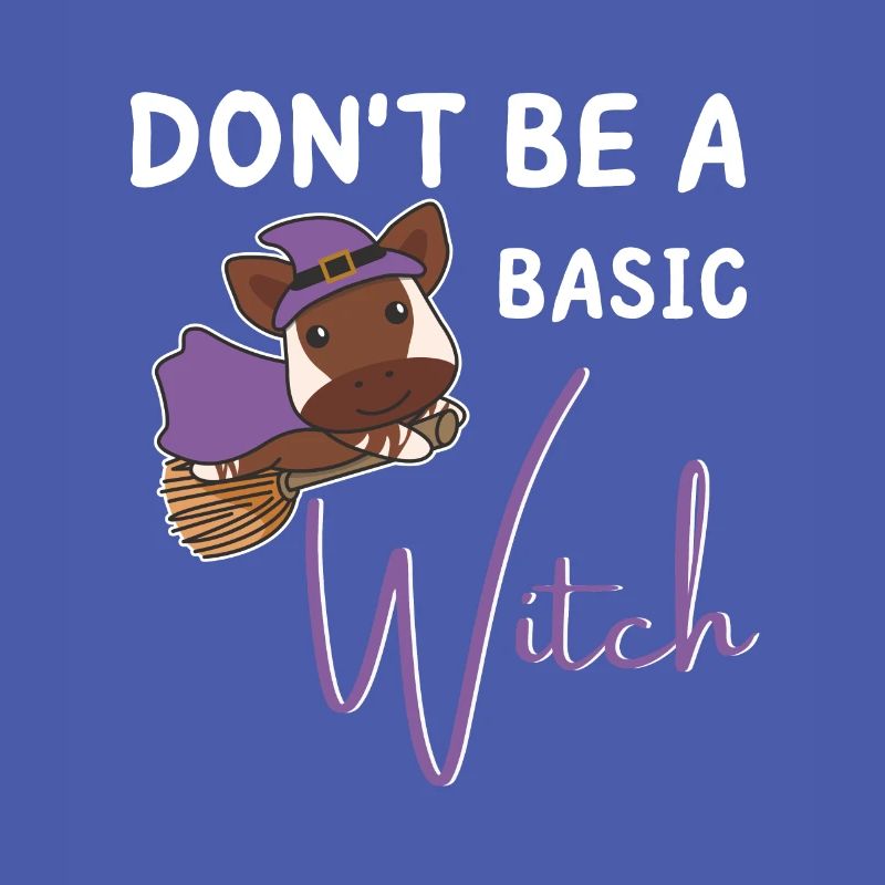 Okapi Halloween Hexen don't be a basic witch