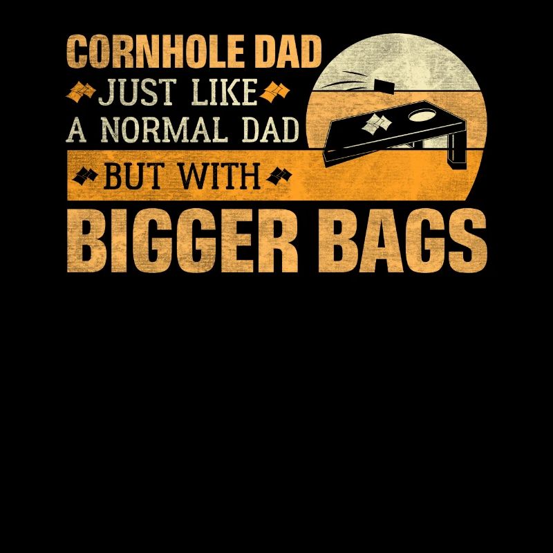 Tout comme un papa normal mais avec des sacs plus grands -