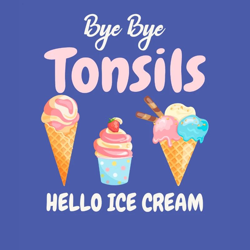 Bye Bye Mandeln Hallo Eis