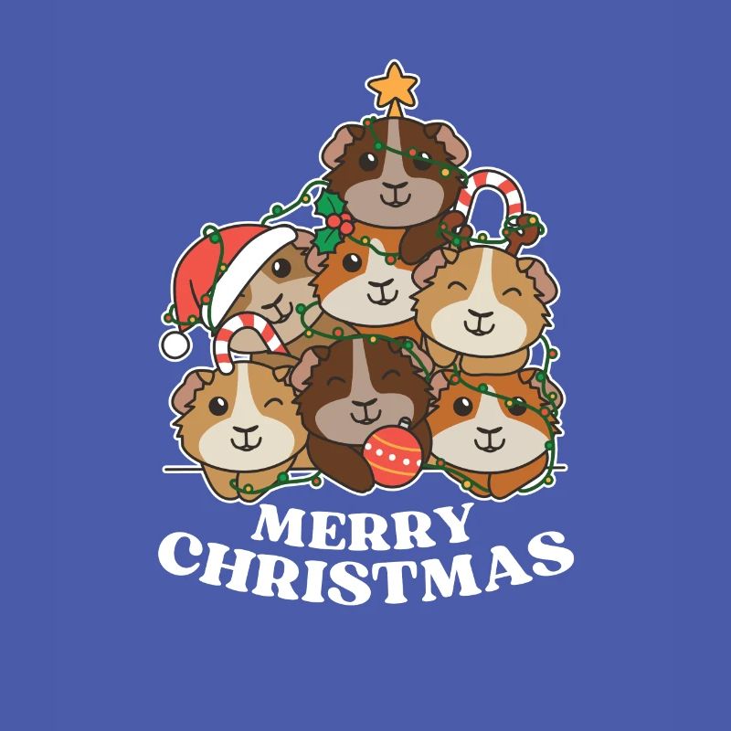 Joyeux Noël Cochon d’Inde Veille de Noël
