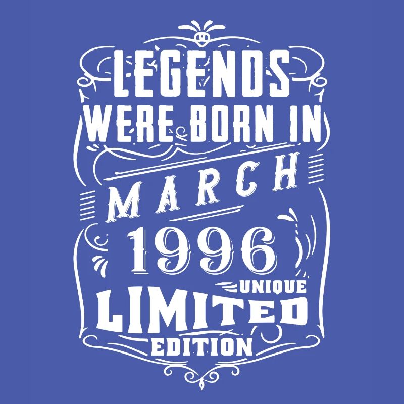 Date de naissance Mars 1996 année Édition limitée