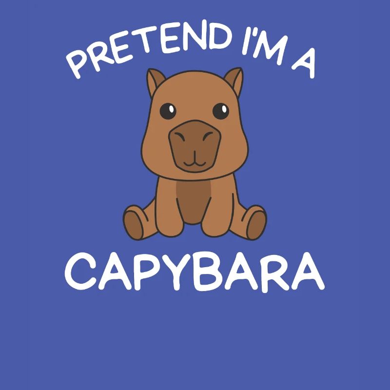 Stell dir vor ich bin ein Capybara Halloween
